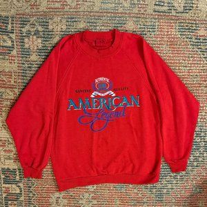 Vintage Red American Legend Crewneck